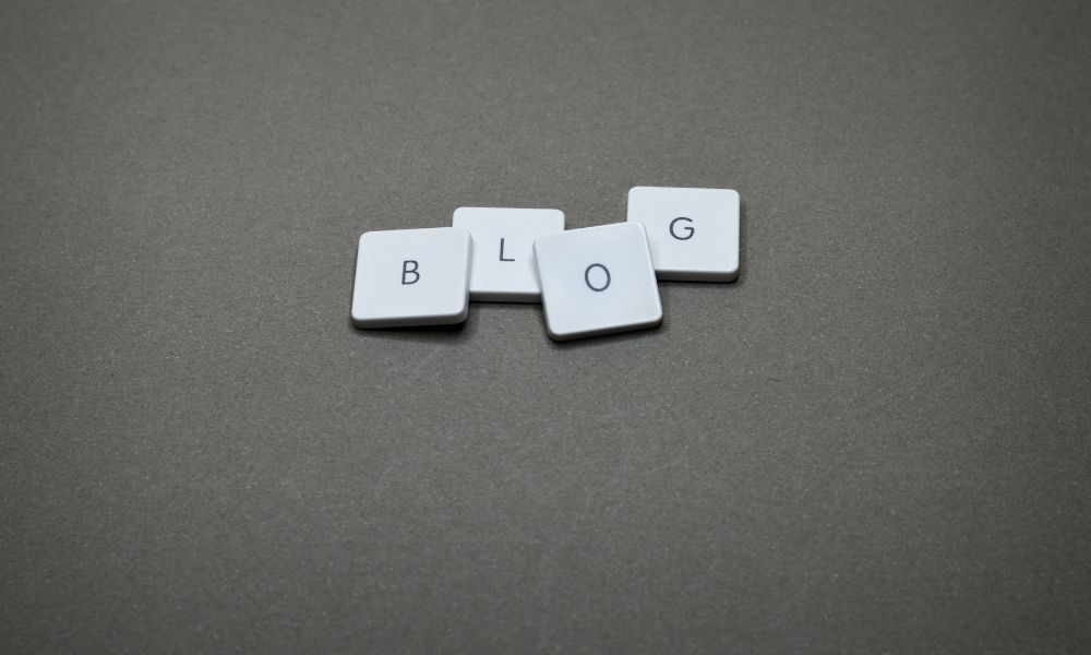 blog készítése felirat