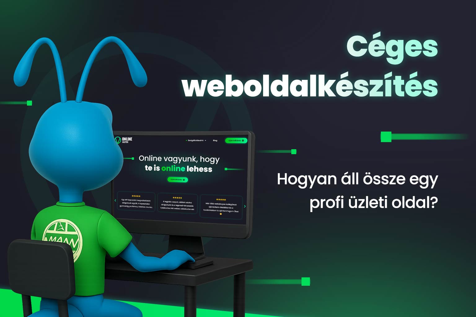 Céges weboldalkészítés